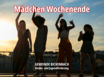 Mädchen Wochenende