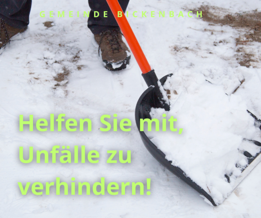 Schnee Räumen