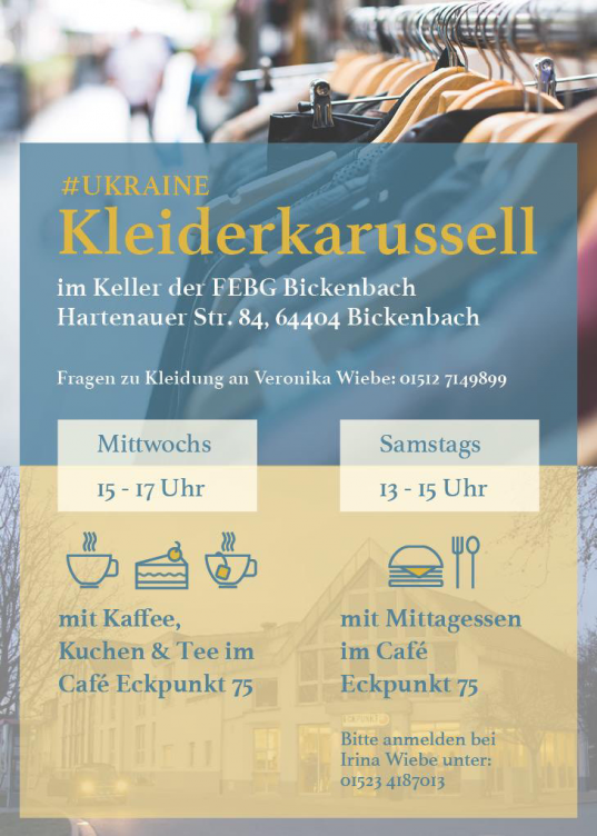 Treffen in dem Cafe Eckpunkt