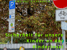 Verkehrsführung an der Kinderinsel geändert