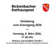 Einladung zum Grenzgang 2026