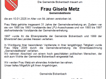 Screenshot zum Nachruf