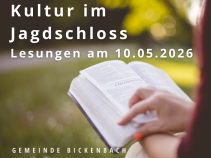Kultur im Schloss - Doppellesung