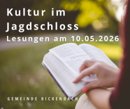Kultur im Schloss - Doppellesung