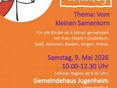 Großeltern Enkel Tag am 9. Mai 2026