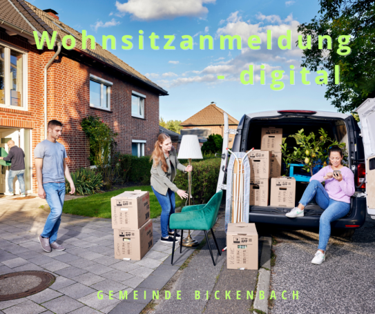 Neues Zuhause? Wohnsitz in Bickenbach jetzt online anmelden