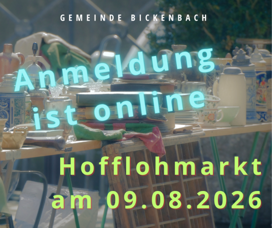 🎉 Der Hofflohmarkt kommt zurück! 🛍️ - jetzt anmelden