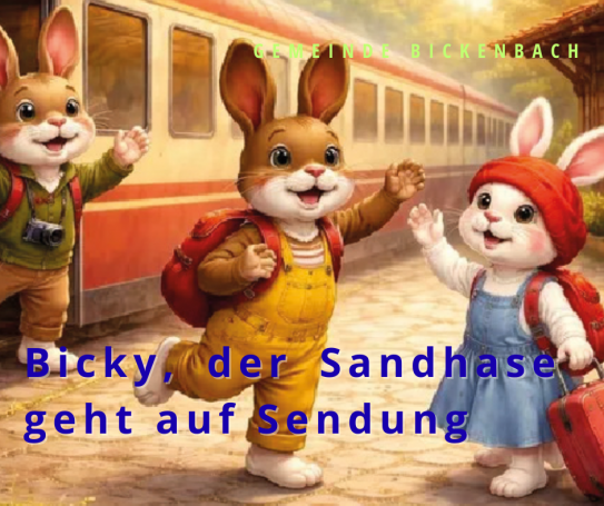 Sandhase Bicky erobert die Ohren – Hörspiel über Bickenbach wird vorgestellt