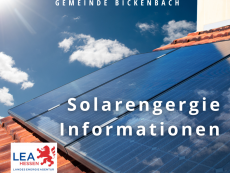 Interessante Infos rund um Solarenergie