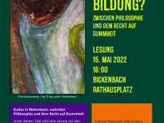 Open-Air Kultur im Hof am 15.5.2022