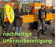 Nachhaltige Unkrautbekämpfung