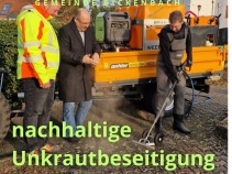 Nachhaltige Unkrautbekämpfung