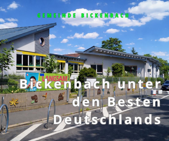 Bickenbach zählt bei der Daseinsvorsorge bundesweit zur Spitzengruppe