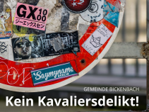 Gemeinde reinigt knapp 1000 Schilder