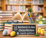 Lektüre für die Ferien - Gemeindebücherei geöffnet
