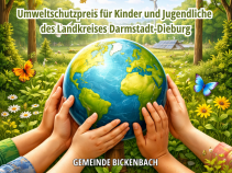 Umweltschutzpreis für Kinder und Jugendliche des Landkreises Darmstadt-Dieburg