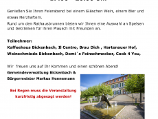 Bickenbachs erster Sommermarkt am 07.09.2023